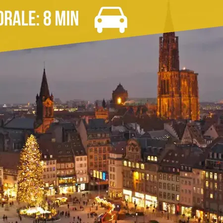 Grand Calme - Centre - 6 Pers - Strasbnb شقة