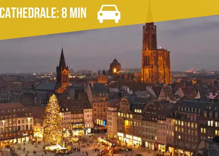 Grand Calme - Centre - 6 Pers - Strasbnb شقة